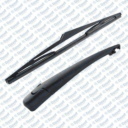 PLASTECH P12375 Arka Silecek Kolu + Silecek Supurgesi + Kapak Sportage 2010-